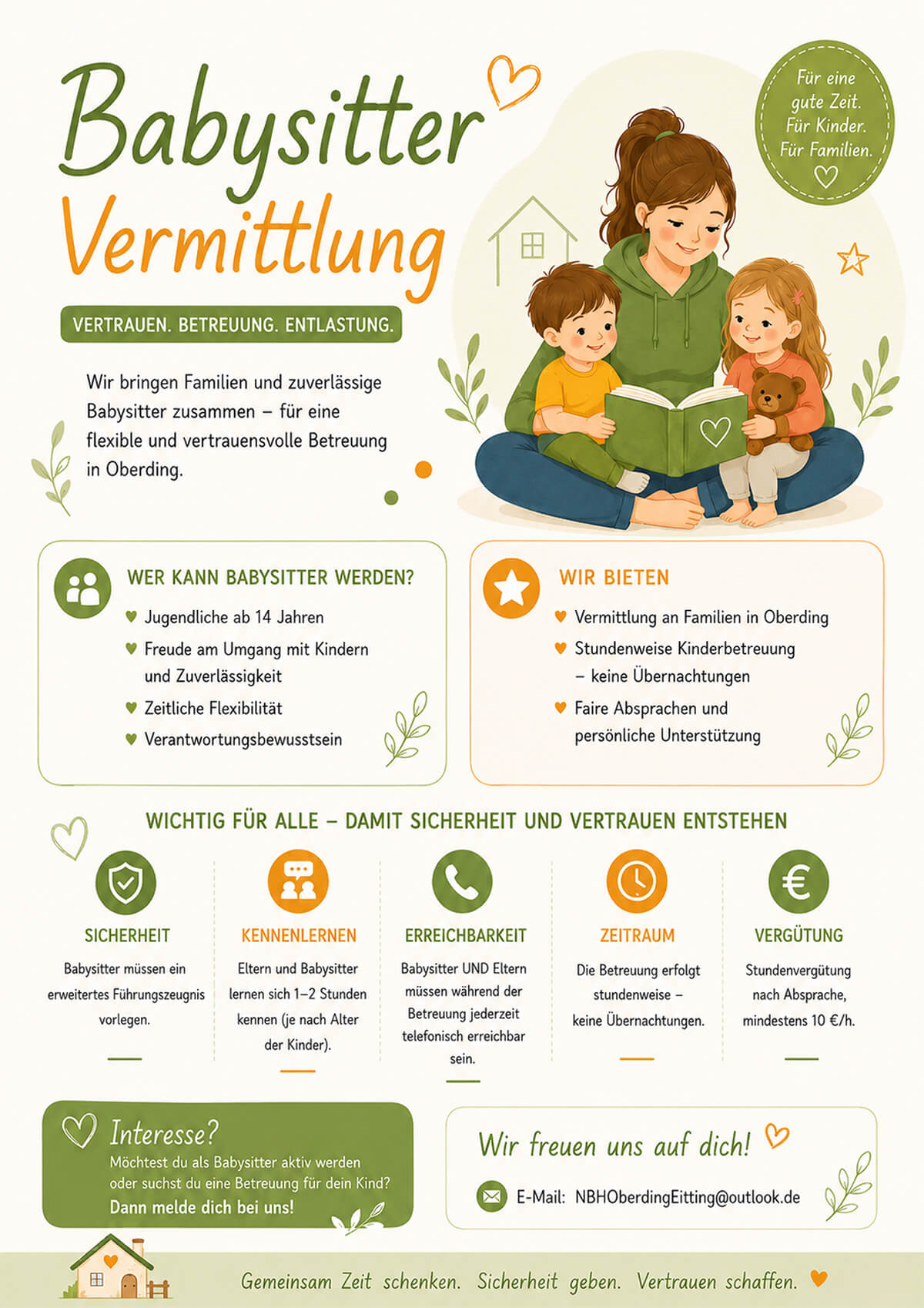Babysitter-Vermittlung